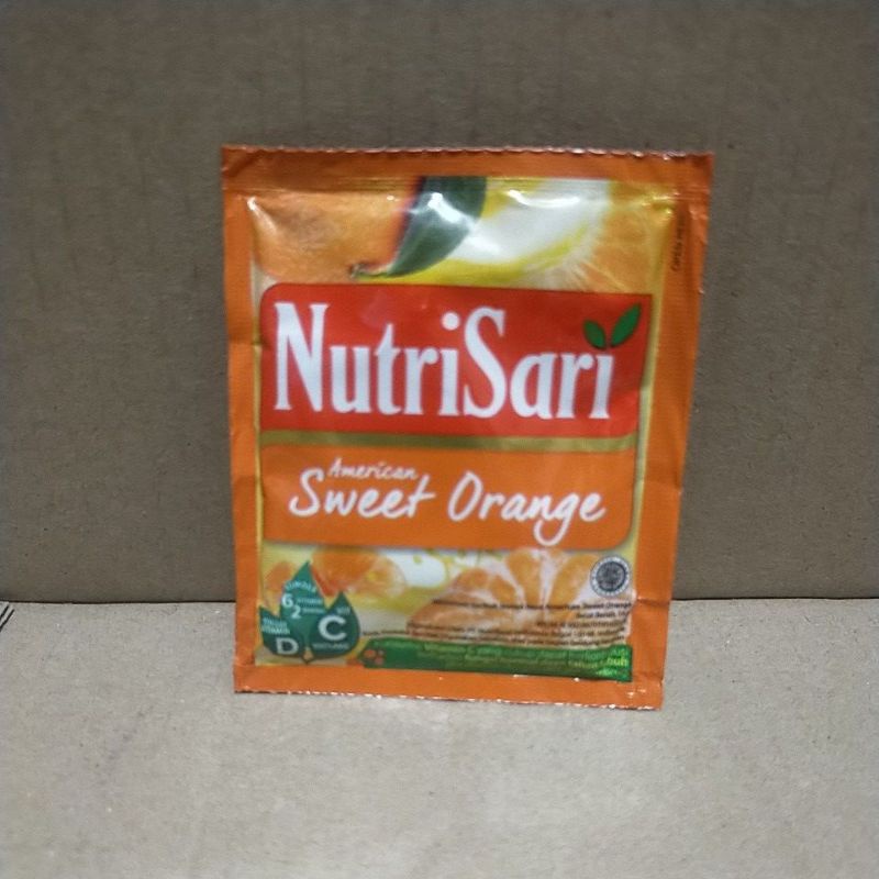 

Nutrisari 14 gram perbungkus