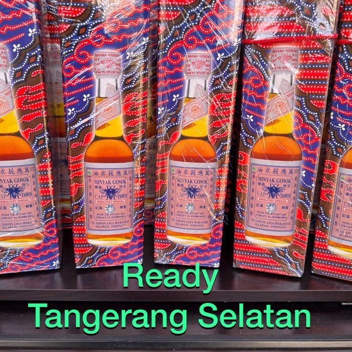 Minyak Tawon Tutup Putih Asli Makassar 330ml