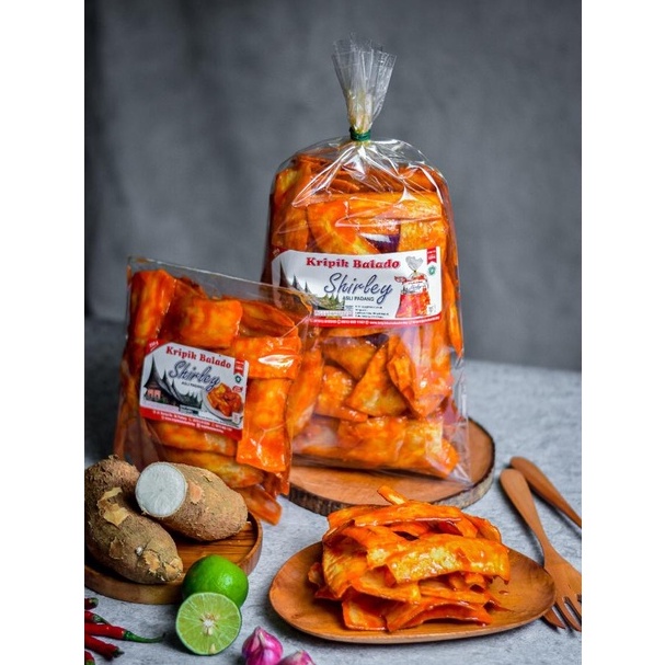 

Ready Stock keripik balado sanjay shirley asli padang 250g panjang