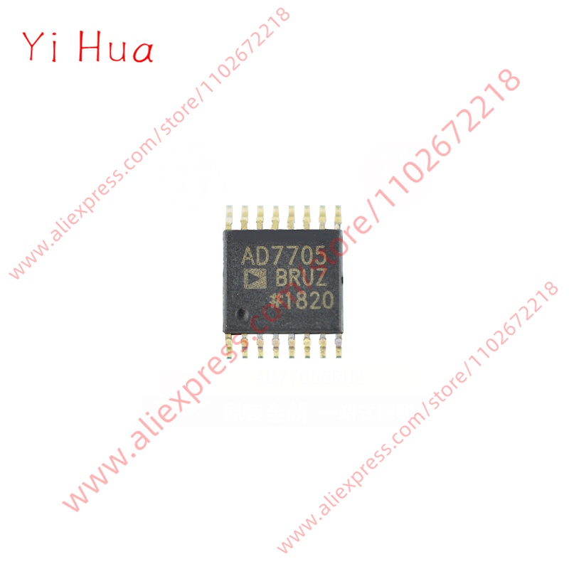 ❤1PCS New Original  AD7705BRUZ Analog-to-Digital Converter AD7705BRUZ-REEL7 TSSOP16 AD7705