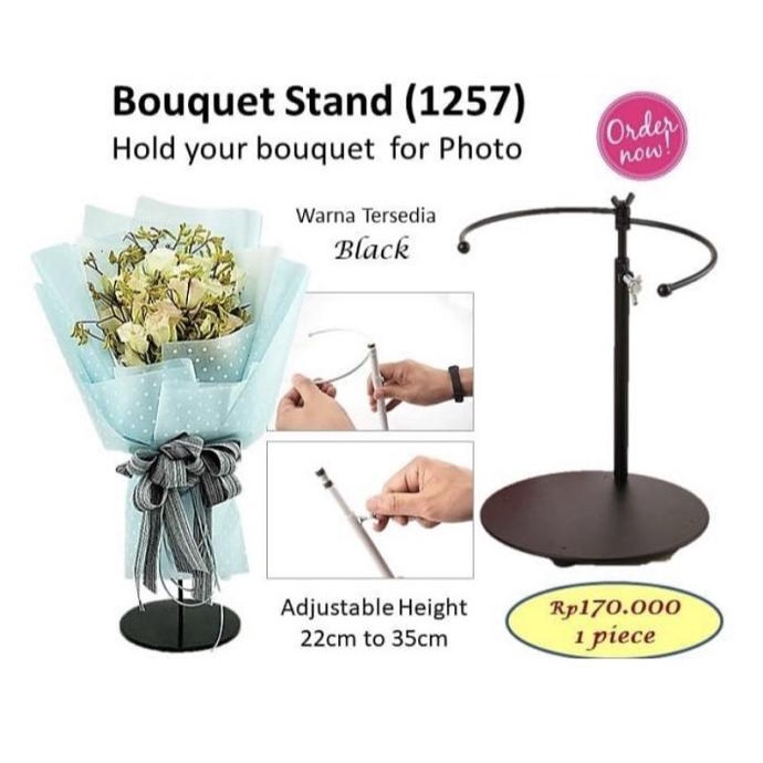 New Bouquet Stand (1257) Alat Untuk Foto Buket Bunga Berdiri