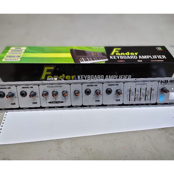 Terupdate Kit Preamp Amplifier Keyboard Fander
