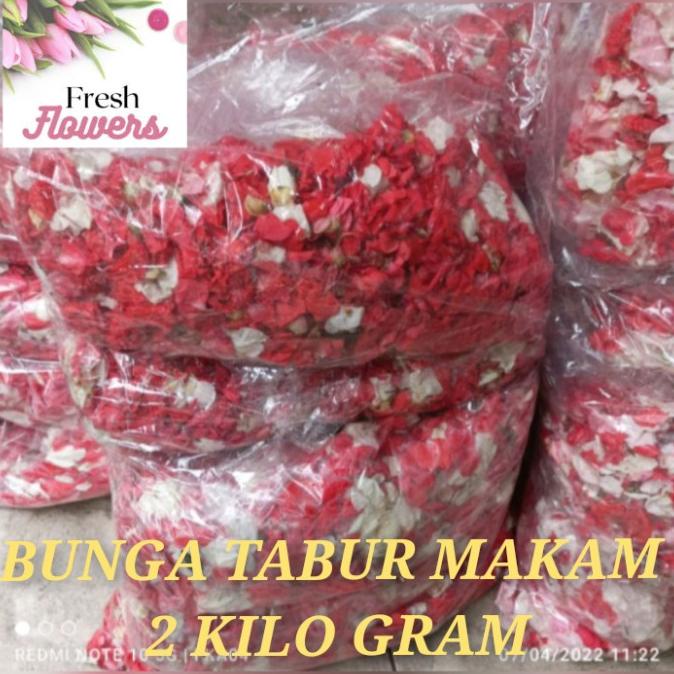 

Promo Kembang Tabur Makam 2 Kilo Segar