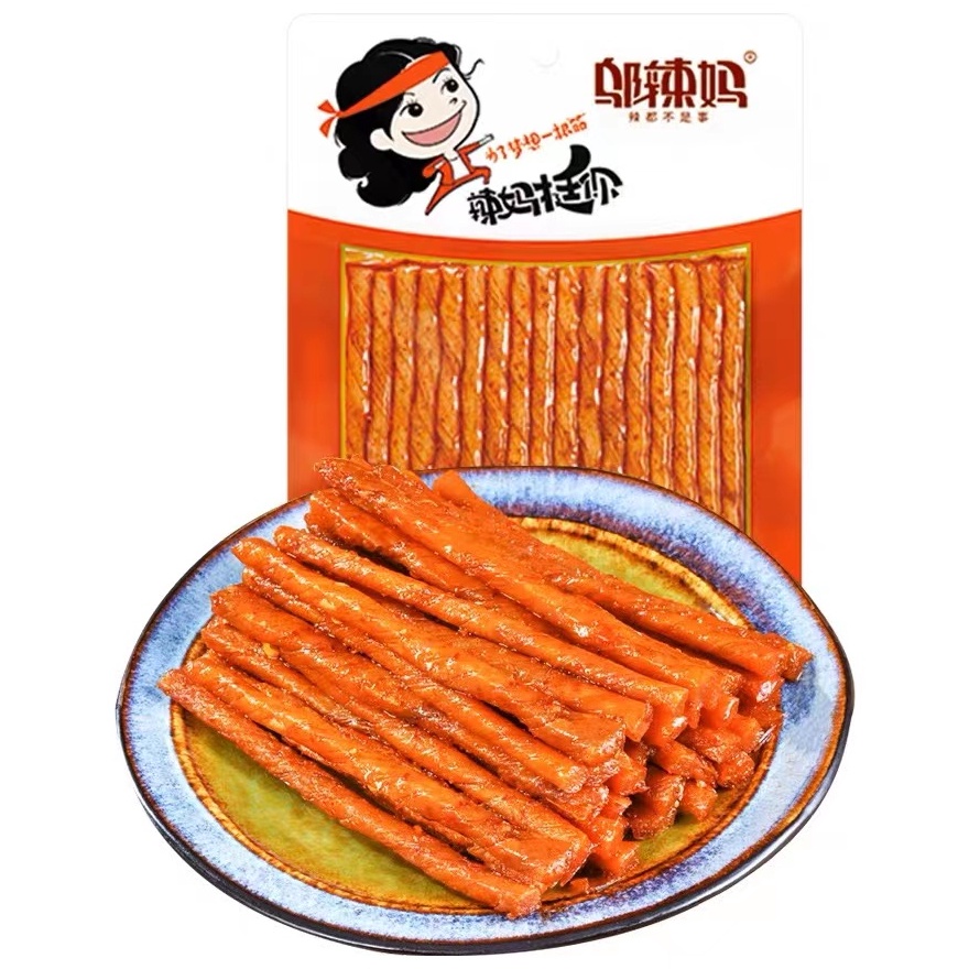 

♟ L 9832 HALAL WULAMA Snack pedas vegetarian stick spicy Latiao/latiao Star 6.6 ×