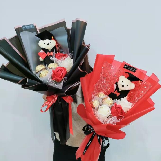 

New Buket Wisuda Coklat Ferrero Rocher - Graduation Gift Wi22-3C3S