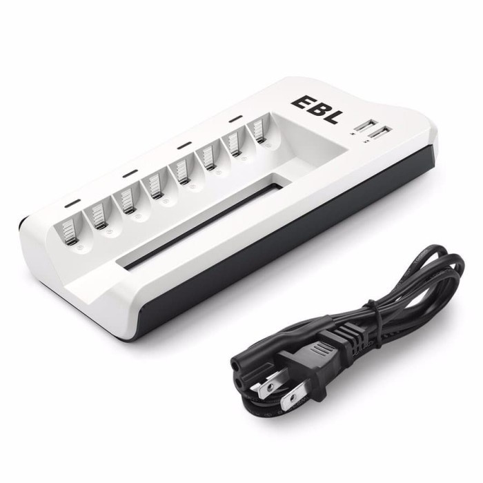 Ready EBL Battery AA And AAA Charger 8 Slots