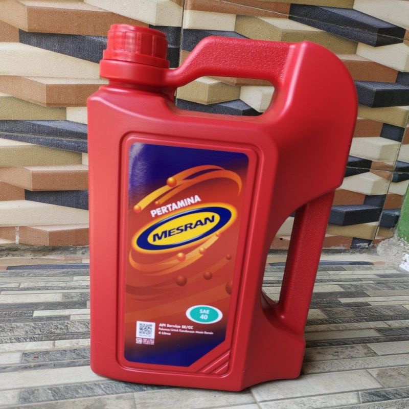 Oli Mesran 40 Bensin 4 liter SAE 40