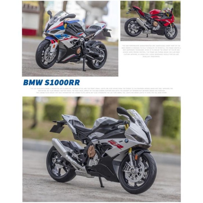 FLASH SALE DISKON RMZ CITY MINIATUR DIECAST MOTOR HONDA CBR 1000RR-R FIREBLADE TERBARU