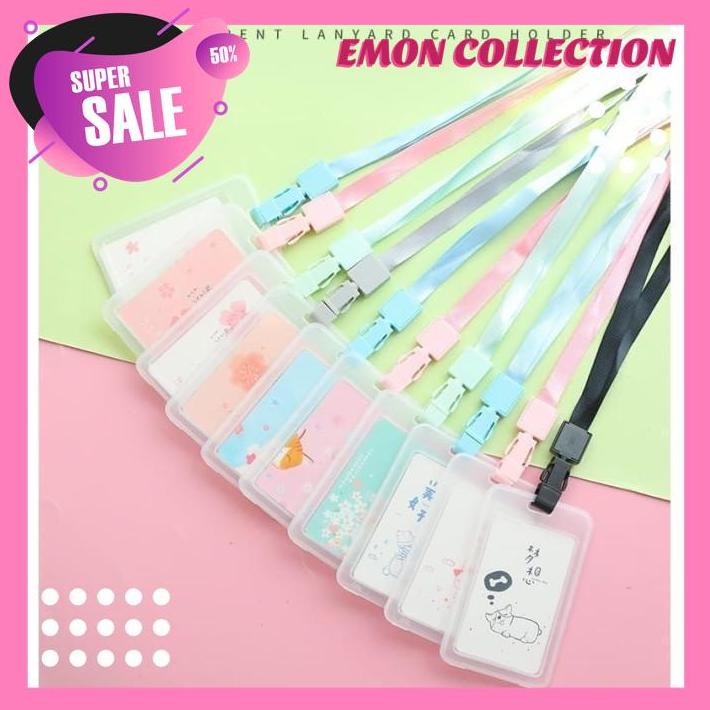 

GANTUNGAN TALI KARTU AKSES KANTOR MRT BUSWAY LANYARD CARD HOLDER BEST SELLER