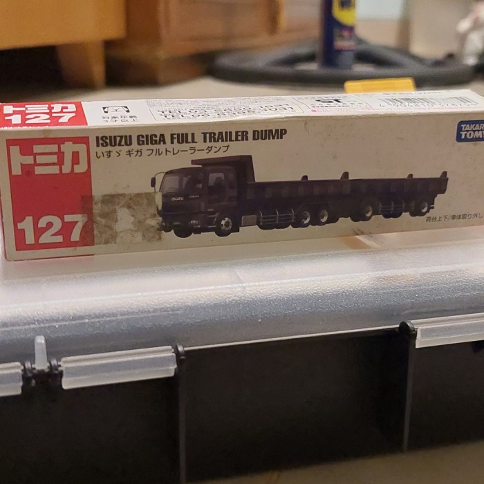 DISKON SPESIAL TOMICA ISUZU GIGA FULL TRAILER DUMP TERLARIS