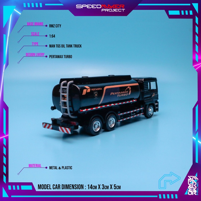 HOT SALE RMZ CITY CUSTOM MAN TGS TRUCK PERTAMINA PERTAMAX TURBO TRUK TANGKI 64 TERBARU