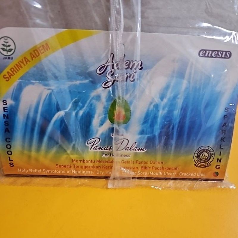 

Korzaln Ed 11.25 Hanger 24 Sachet - Adem Sari Panas Dalam Sachet 24 Pcs Ademsari / 122245 - Livepop