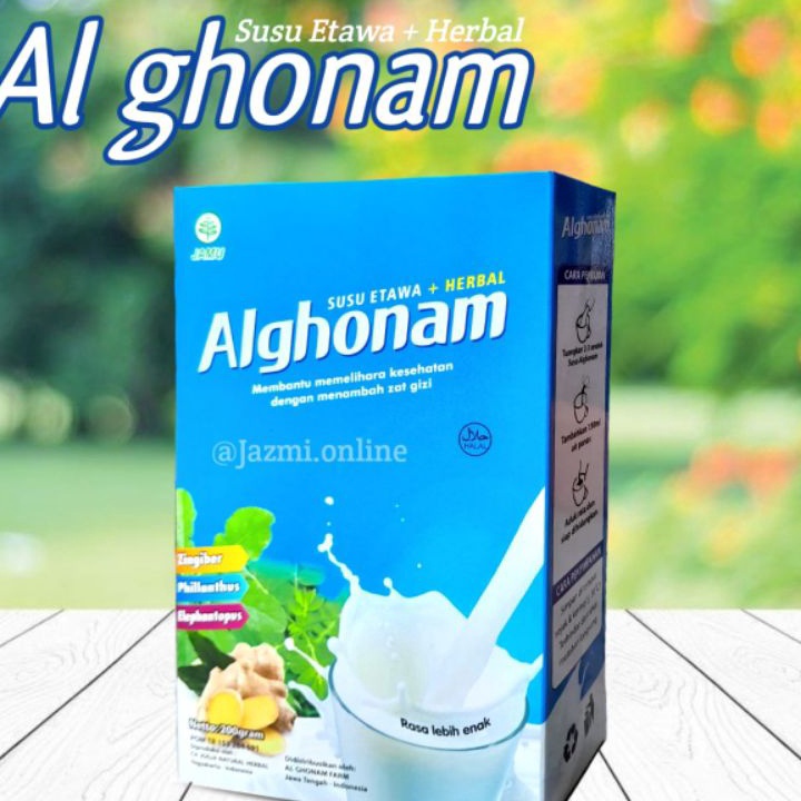 

DPMC1001 READY STOK Al Ghonam Susu Kambing Etawa + Herbal 200gr