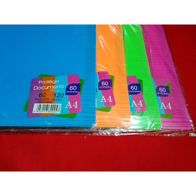 

Protege Documents 9002 Clear Holder - 60 A4 ( IRRA STORE )