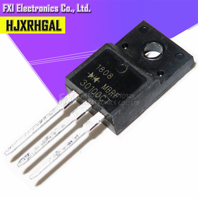 ✅&10PCS MBRF30100CT 30100CT MBRF30100 TO-220F Schottky & Rectifiers 30A,100V new original