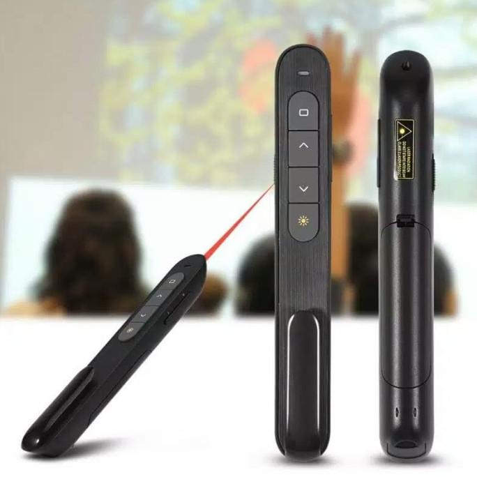 Terbaik Wireless Remote Control Usb Powerpoint Presentasi Laser Pointer Pen Limited Edition