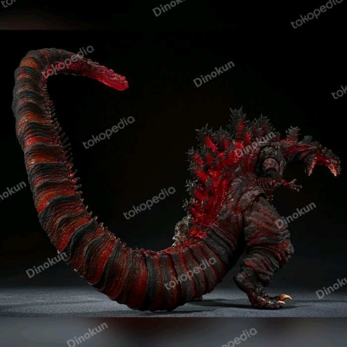 MUST HAVE PELUNASAN*S.H.MONSTERARTS SHIN GODZILLA 2016 4TH FORM NIGHT COMBAT VER TERBARU