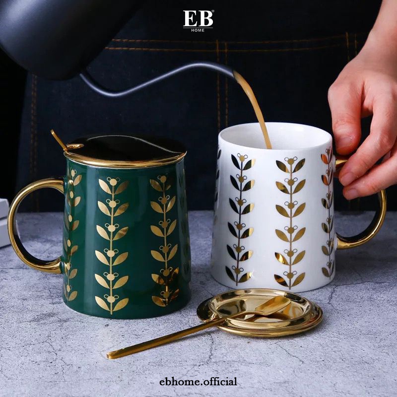 Gelas Keramik Cantik / Hampers / Ceramic Mug Set 4