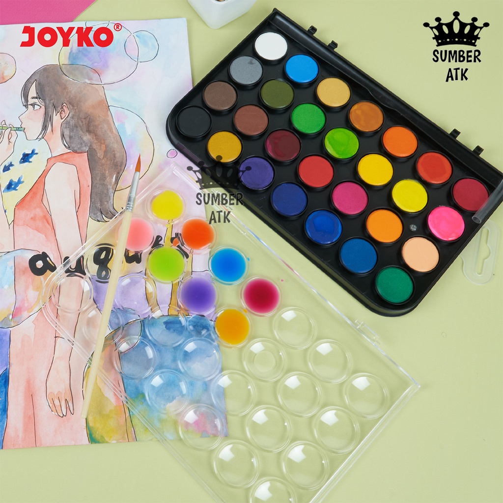 

K49 WATERCOLOR SET CAT AIR JOYKO WC-3 16 , 28 , 36 , 48 COLOR C5Z