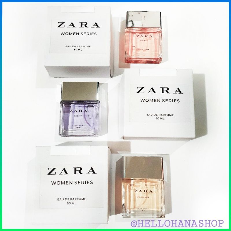 parfume ZARA WOMEN EDP 50ML [With BOX] PROMO BIG SALE D8Z0 TERPOPULER READY STOCK kekinian TERMURAH 