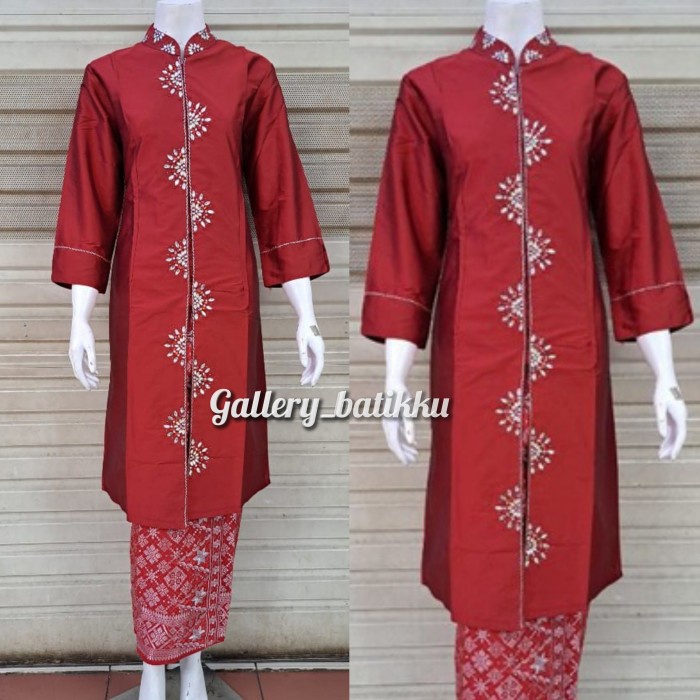 Terlaris Atasan Kebaya Taveta Payet Diamond