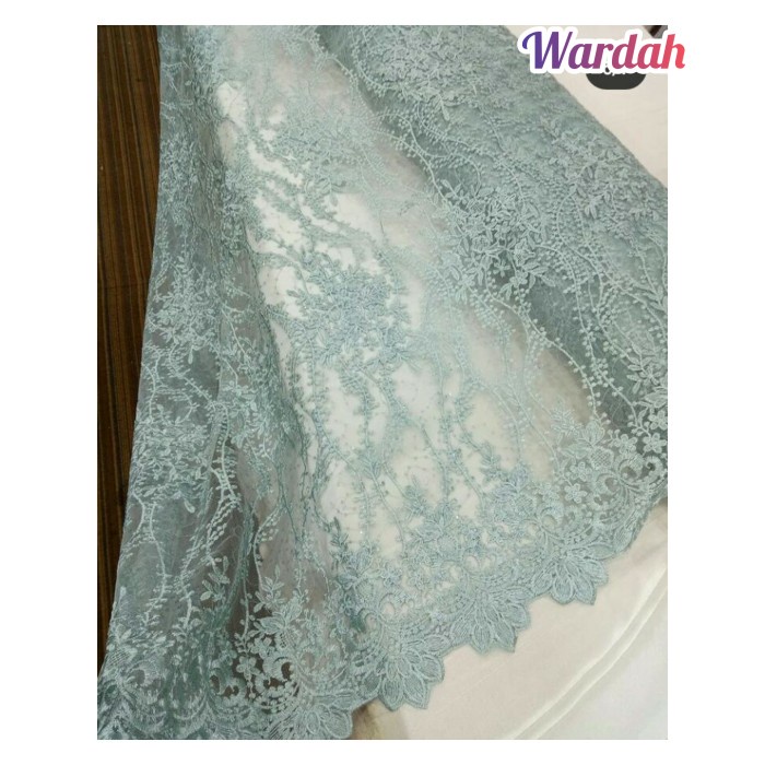 Terlaris Kain Tile Bordir Bahan Kebaya Tile Valentino Tile Korea Gaun Brokat