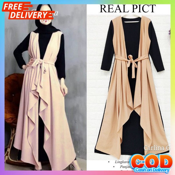 Games Aesthetic Import Remaja Cewek Dewasa Gsmia Mewah Busui Gamis Wanita Syar'I Dres Muslimah Konda