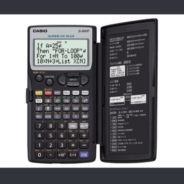 

Kalkulator Casio Scientific Fx 5800 Original Casio Garansi Resmi