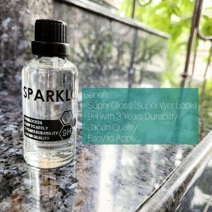Sparklo CCH 50ml 9H Nano Ceramic Coating Mobil Motor by CoatingFactory