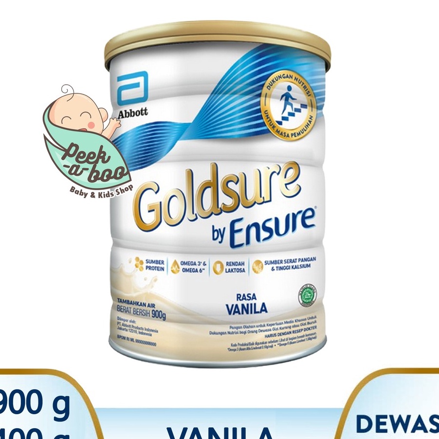 

╚ IX 6252 GOLDSURE BY ENSURE VANILA 900GR 400GR SUSU NUTRISI DEWASA (COD )NEW_PRODUCT ꧁