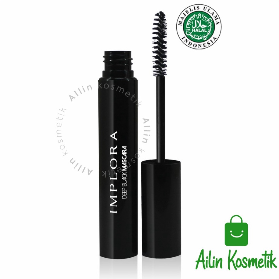 LKJ-P21 IMPLORA Deep Black Mascara Extra Black BPOM ORI / Maskara Implora BY AILIN Produk	ANV9