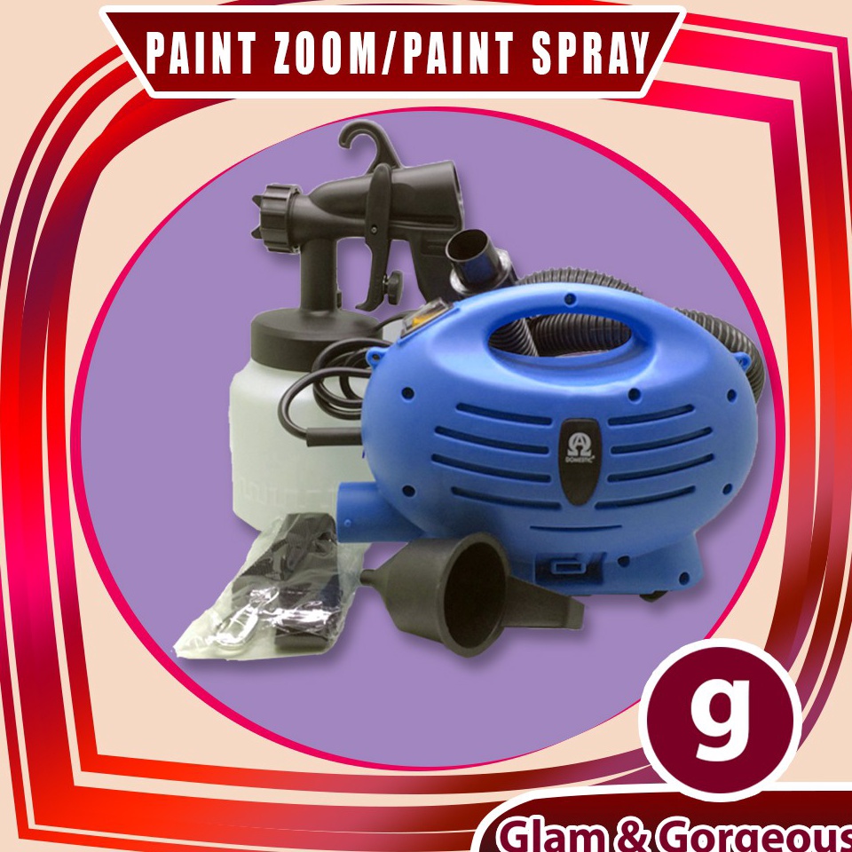 VIRAL. Paint Zoom Paint Gun Paint Spray Semprotan Cat Kompresor