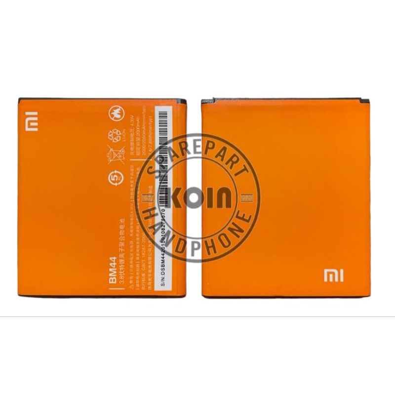 BATERAI/BATRE/BATTERY XIAOMI REDMI 2/XIAOMI 2S/REDMI 2A/BM44/BM 44/BM-44