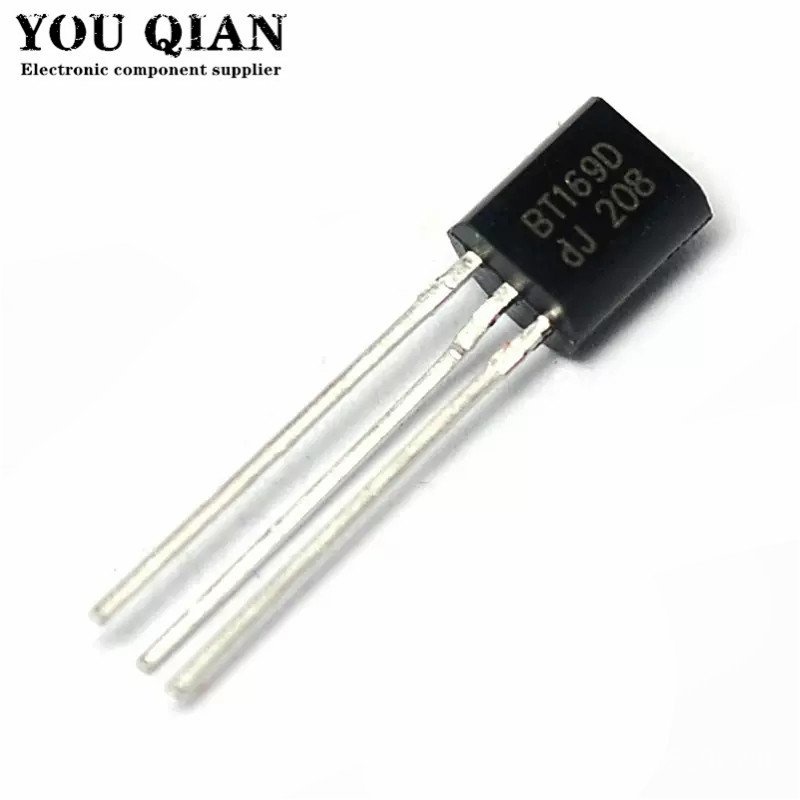 ✅&50pcs BT169D BT169M BT169 TO-92 SOT-89 SMD Triacs Thyristor SCR 400V 9A 3-Pin SPT new original
