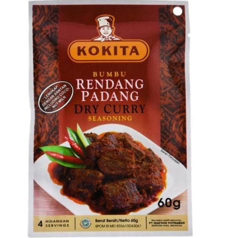 

Kokita Rendang Padang 60Gr