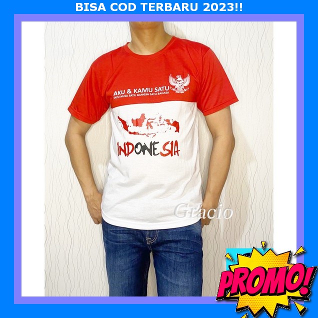 Baju Kaos Premium 17An Merdeka Agustus 78 Indonesia Maju Kaos Pendek Dewasa Merah Putih Kaos Indonesia Merdeka Kaos Unisex Kaos Hut Ri