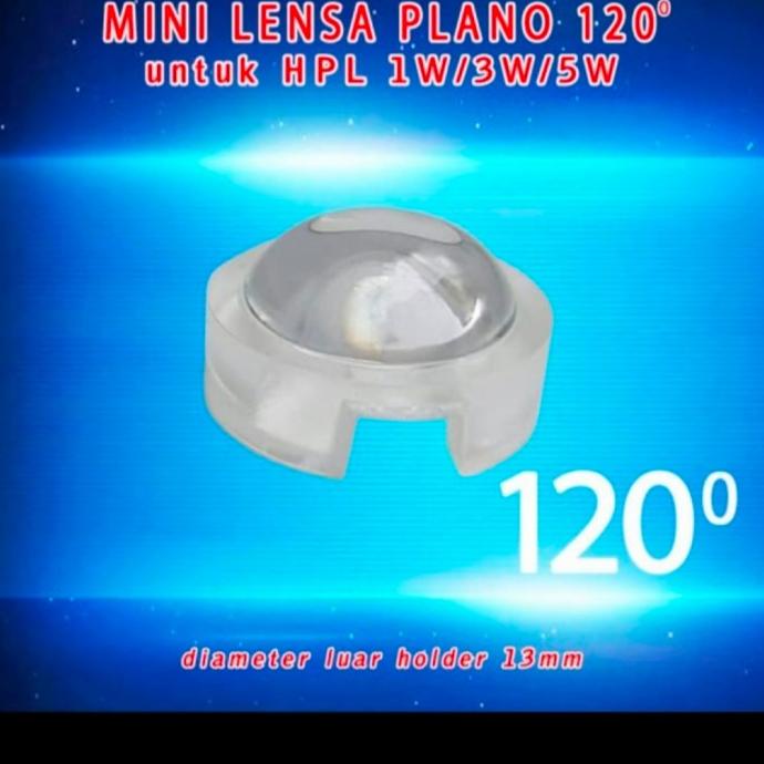 lensa hpl/lensa led hpl 1w/3w/5 120 derajat murah