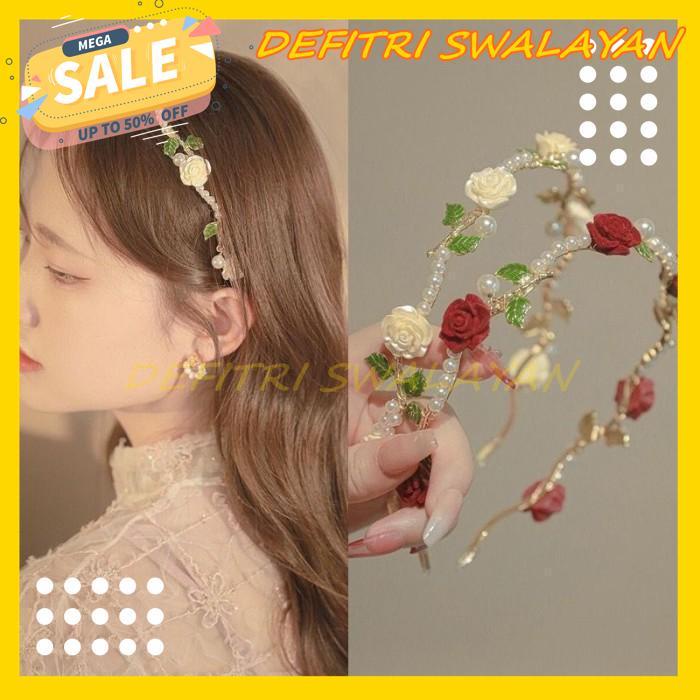 BANDO WANITA KOREAN BANDO KEKINIAN BANDO BUNGA MURAH MERIAH