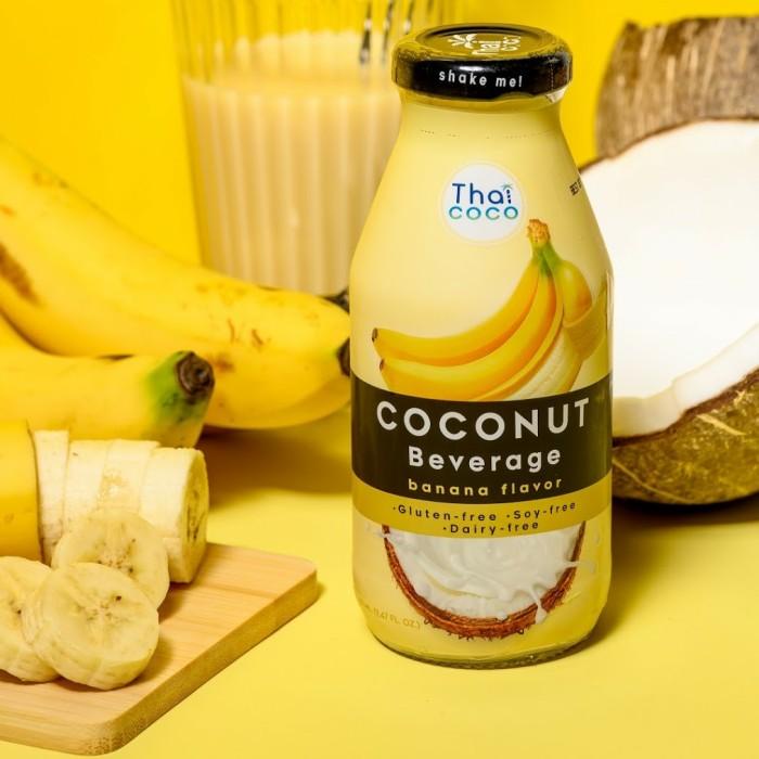 

[280ml] Thai Coco Banana Coconut - Minuman Air Kelapa Rasa Pisang Best Seller