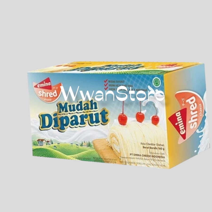 

Emina Block Cheese Sheerded 165gr