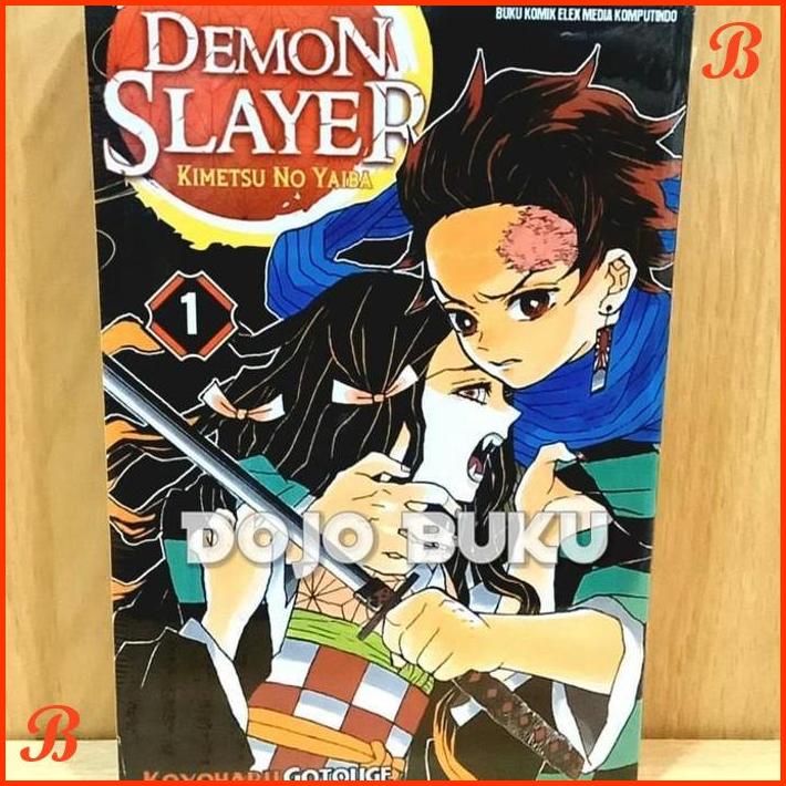 

KOMIK DEMON SLAYER - KIMETSU NO YAIBA 01 BY KOYOHARU GOTOUGE | DJB