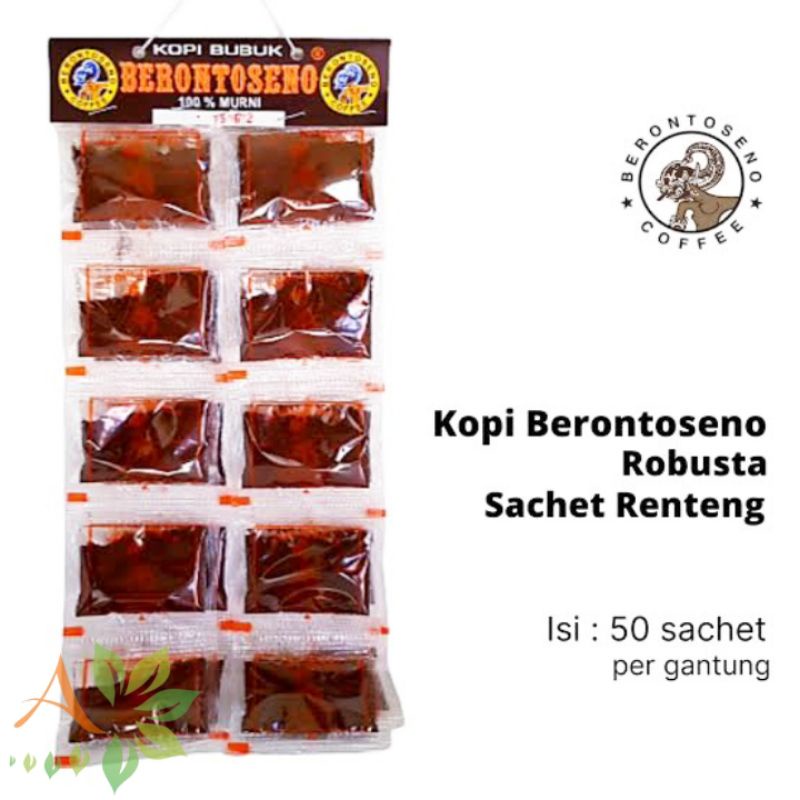 

Kopi Berontoseno Sachet Renteng isi 50