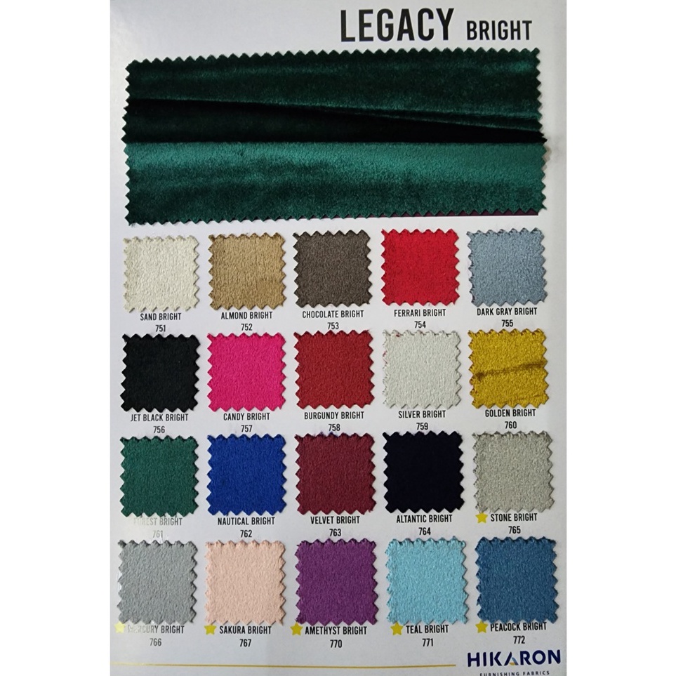 - GROSIR KAIN POLOS - LEGACY - KAIN BELUDRU - VELVET - INTERIOR SOFA MEBEL FURNITURE Dijual _