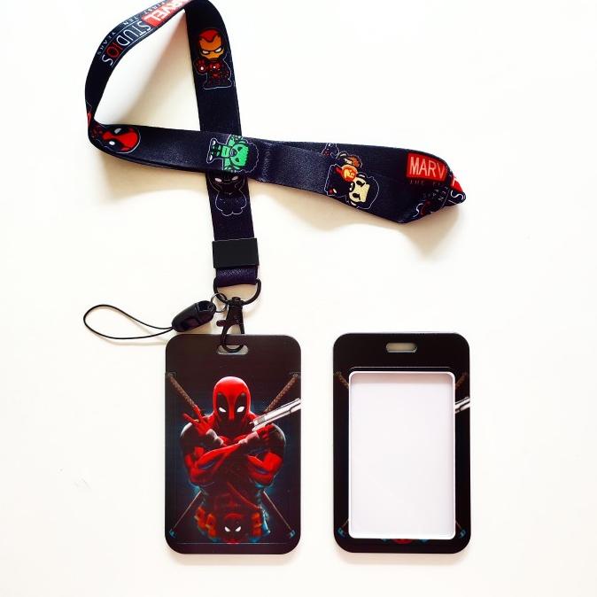 

ID Card Holder Name Tag Lanyard / Kalung Wadah Kartu Marvel Venom