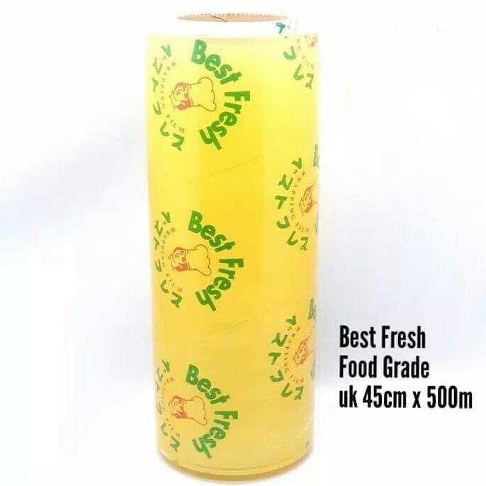 

%$%$%$%$] PLASTIK WRAPPING FILM MAKANAN UKURAN 45CM X 500M - MEREK BEST FRESH