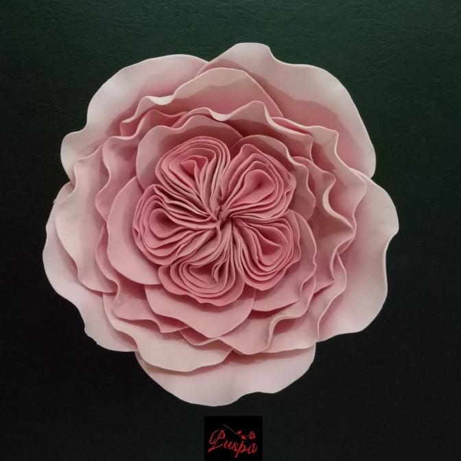 

Limited (290/Prda3)Gumpaste Flower/Bunga Gumpaste Rose David Austin