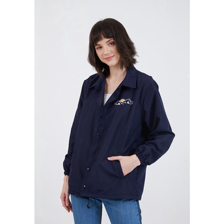 TERBARU. Berrybenka - Outer Jaket Coach Wanita Japan Vacation Street
