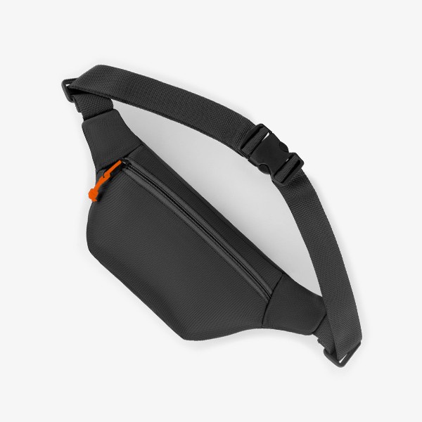 Baru Geoff Max Official - Gertrud Black Sling Bags Tas Pria