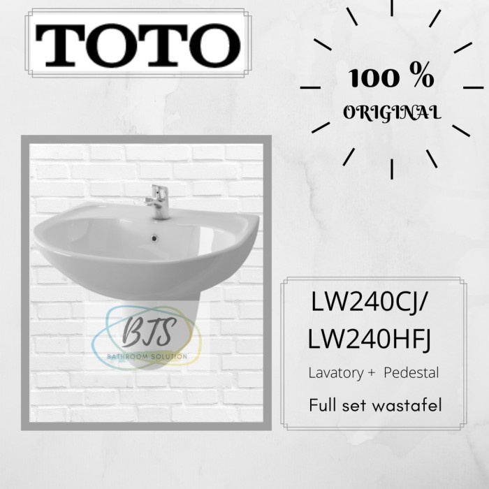 Terlaris Wads Wastafel Toto Lw240Cj / Lw240