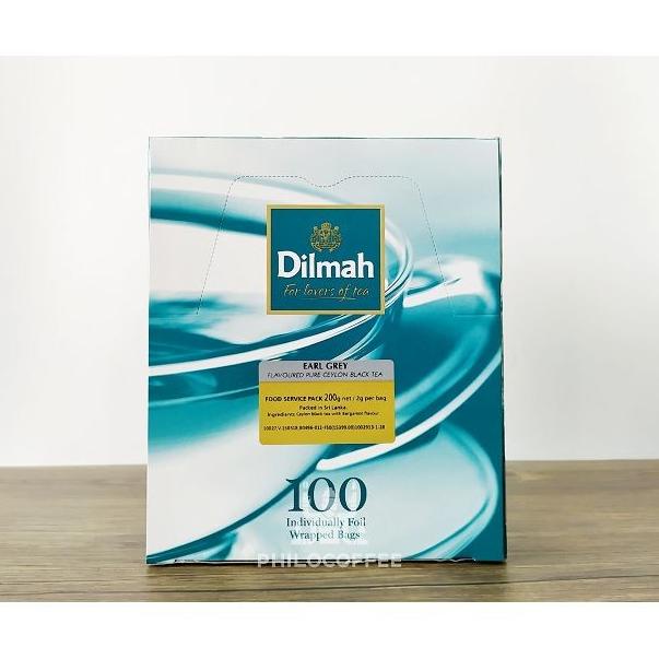 

Teh Dilmah Earl Grey 100 saset (100 Foil Enveloped x 2gr) | Teh Celup